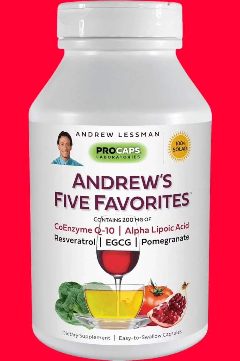 ANDREW LESSMAN Five Favorites 500 Capsules
