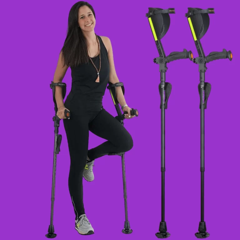 Ergonomic Forearm Crutches